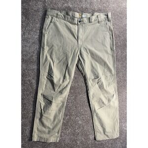 Carhartt‎ Pants Mens 42x30 Brown Twill Canvas Relaxed Fit Workwear
